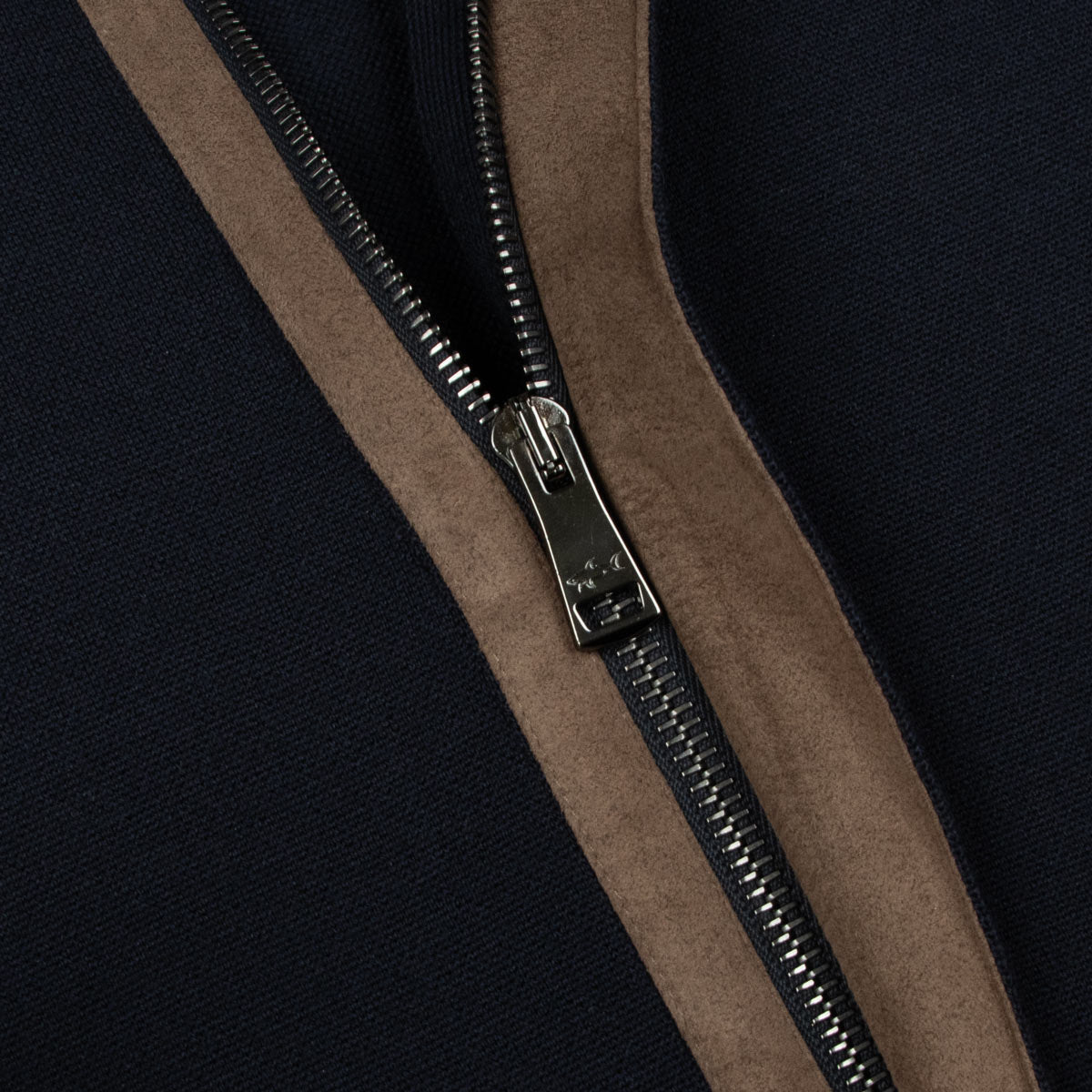 Paul &amp; Shark - Navy Summer Wool Full Zip Sweater KNITWEAR Paul &amp; Shark