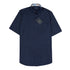 Paul & Shark - Navy Contrast Linen Short Sleeve Shirt S/S SHIRTS Paul & Shark