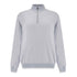 Paul & Shark - Skyride Blue Piuma cotton with Typhoon® details Half‑zip sweater KNITWEAR Paul & Shark