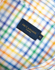 Paul & Shark - Multi Coloured Checked Supima Cotton Short Sleeve Shirt S/S SHIRTS Paul & Shark