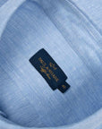 Paul & Shark - Light Blue Soffio Linen Classic Fit Long Sleeve Shirt L/S SHIRTS Paul & Shark