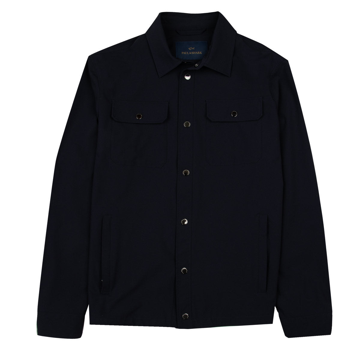 Paul &amp; Shark - Navy Dynamic Overshirt Jacket BLOUSONS Paul &amp; Shark