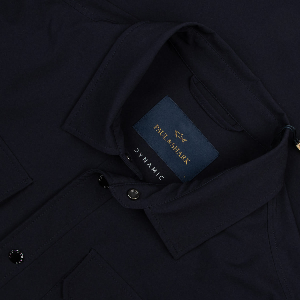 Paul &amp; Shark - Navy Dynamic Overshirt Jacket BLOUSONS Paul &amp; Shark