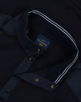 Paul & Shark - Navy Typhoon X-Soft Quarter-Neck Cotton Sweater SWEATS Paul & Shark