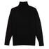 Robert Old - Black Portree 4ply Roll Neck Cashmere Sweater CASHMERE Robert Old
