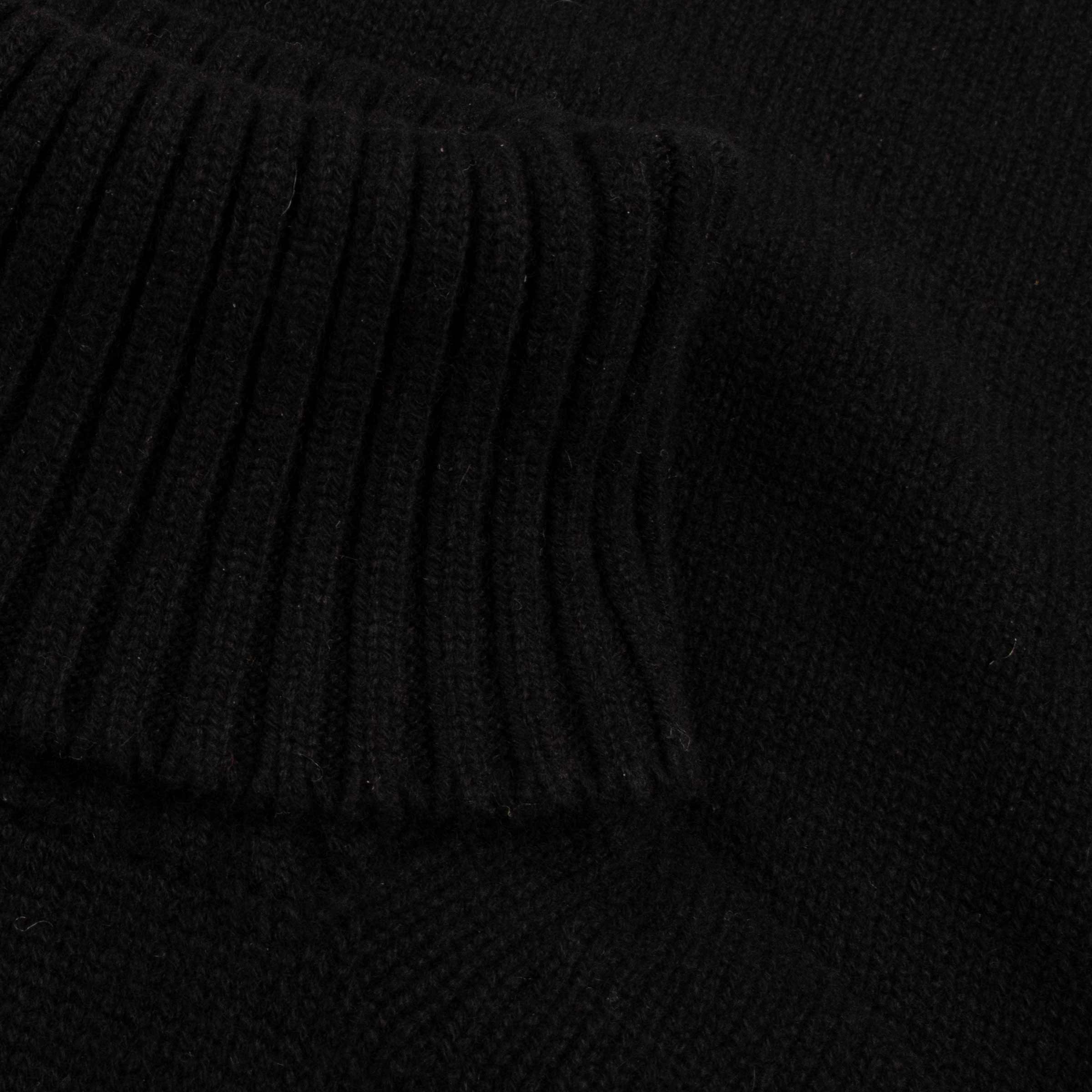 Robert Old - Black Portree 4ply Roll Neck Cashmere Sweater CASHMERE Robert Old