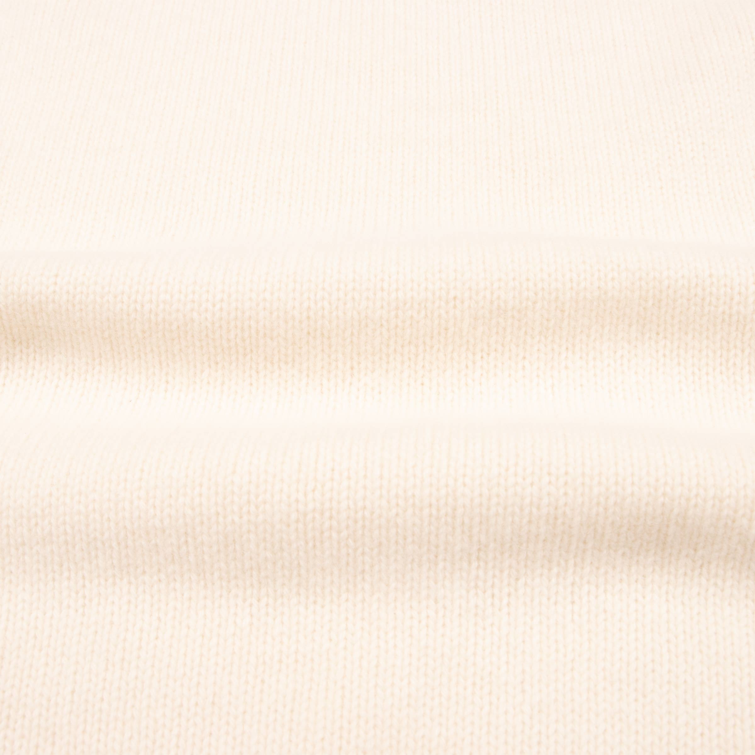 Robert Old - White Undyed Portree 4ply Roll Neck Cashmere Sweater CASHMERE Robert Old