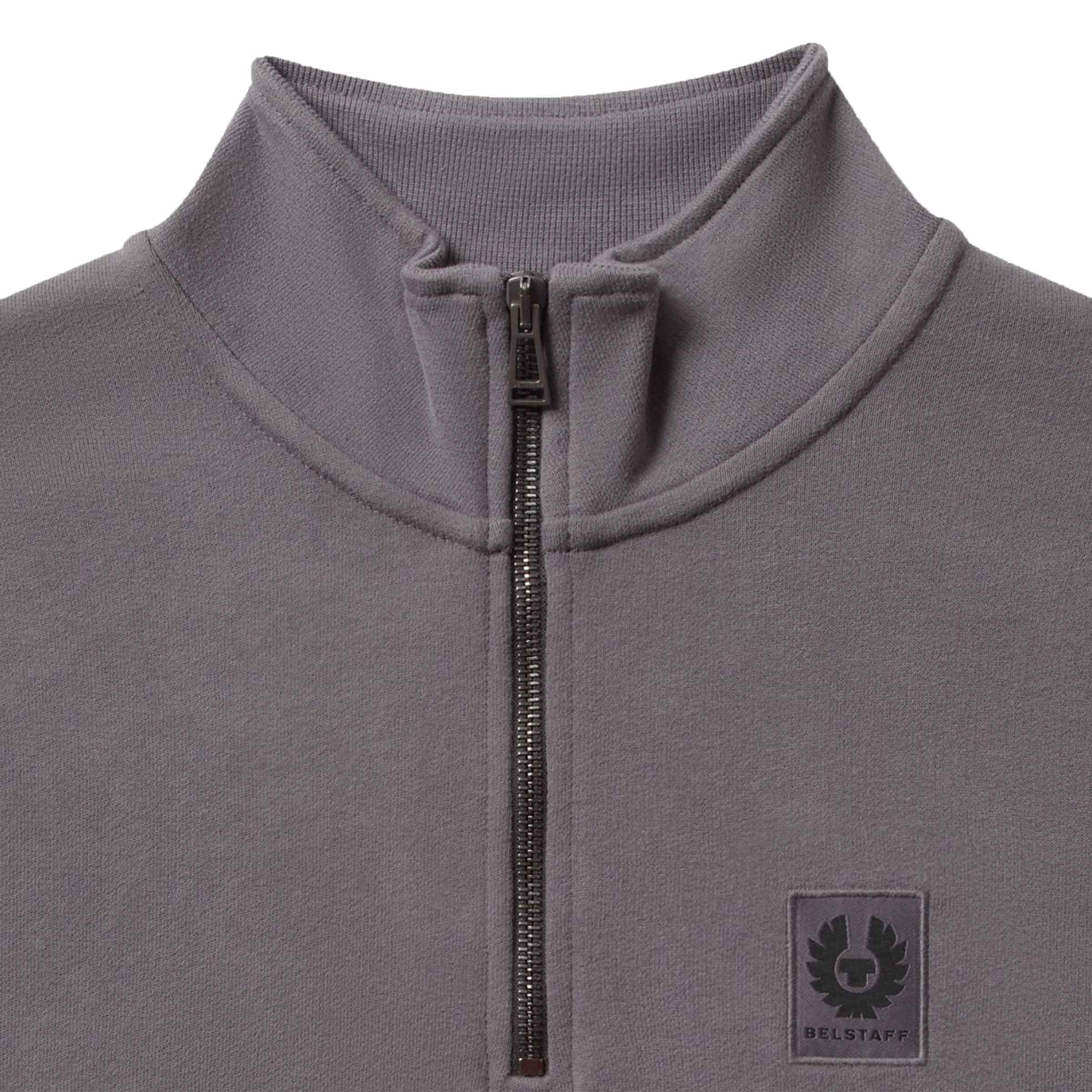 Belstaff - Tornado Grey Quarter Zip Sweatshirt SWEATS Belstaff