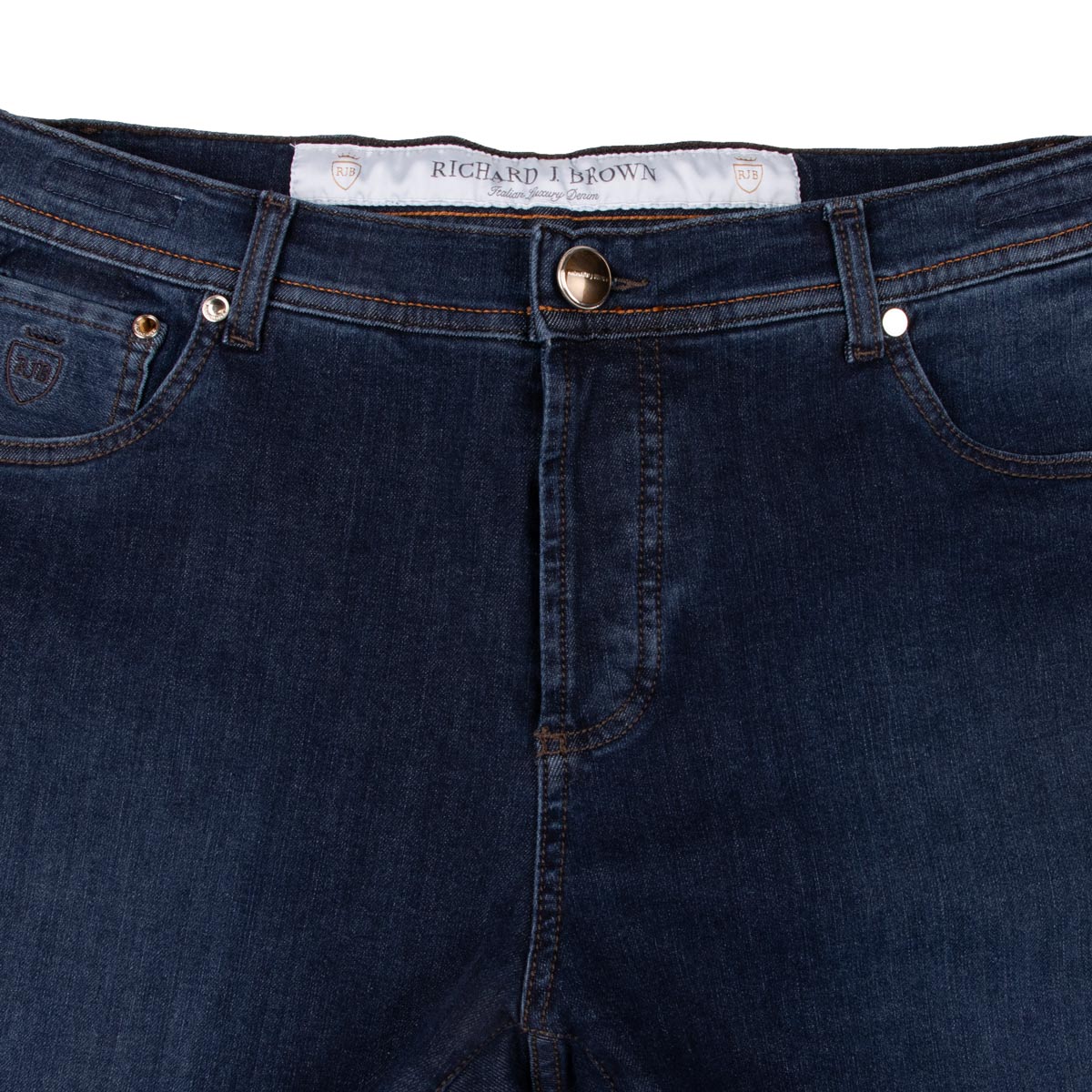 Richard J Brown - Mid Wash Denim 'Tokyo' Slim Fit Jeans JEANS Richard J Brown