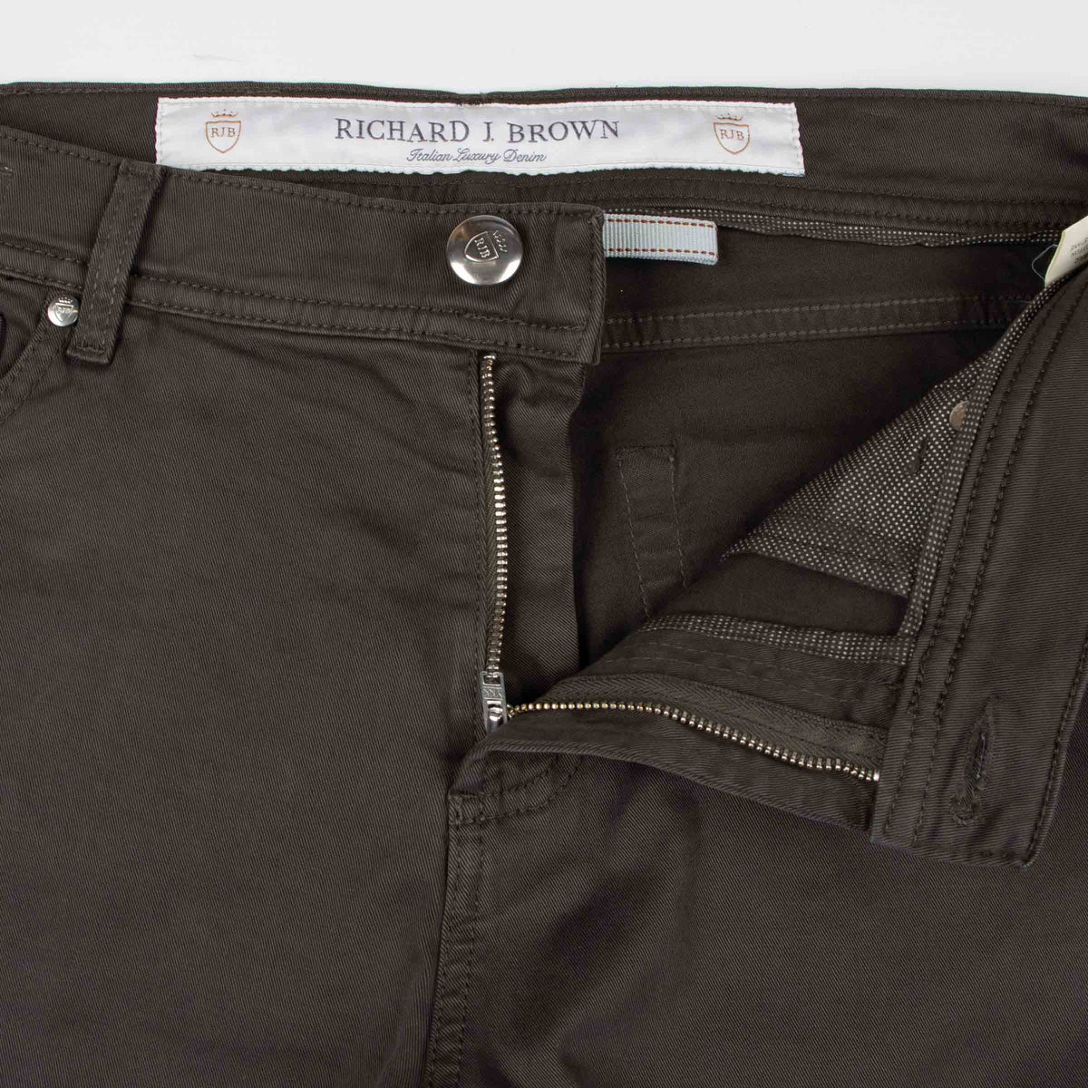 Richard J Brown - Brown 'Milano' Cotton Regular Fit Jeans JEANS Richard J Brown