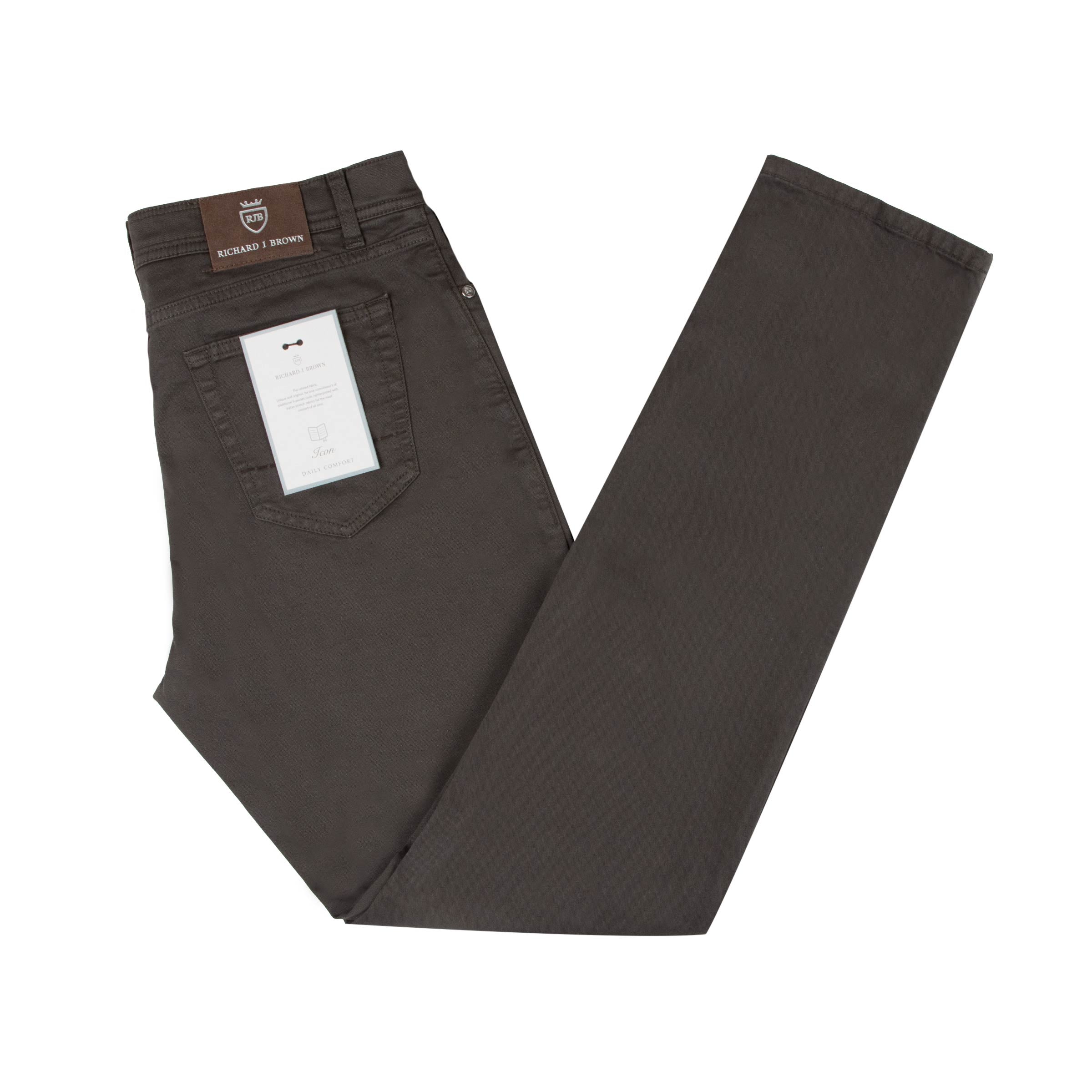 Richard J Brown - Brown 'Milano' Cotton Regular Fit Jeans JEANS Richard J Brown