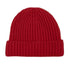 Robert Old - Fisherman Knit 8ply Cashmere Hat - Ruby Red CAPS & HATS Robert Old