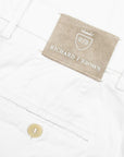 Richard J Brown - Light Grey 'Singapore' Cotton Chinos CASUAL TROUSERS Richard J Brown
