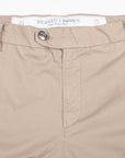 Richard J Brown - Mushroom Brown 'Singapore' Cotton Chinos CASUAL TROUSERS Richard J Brown