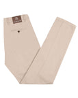 Richard J Brown - Mushroom Brown 'Singapore' Cotton Chinos CASUAL TROUSERS Richard J Brown
