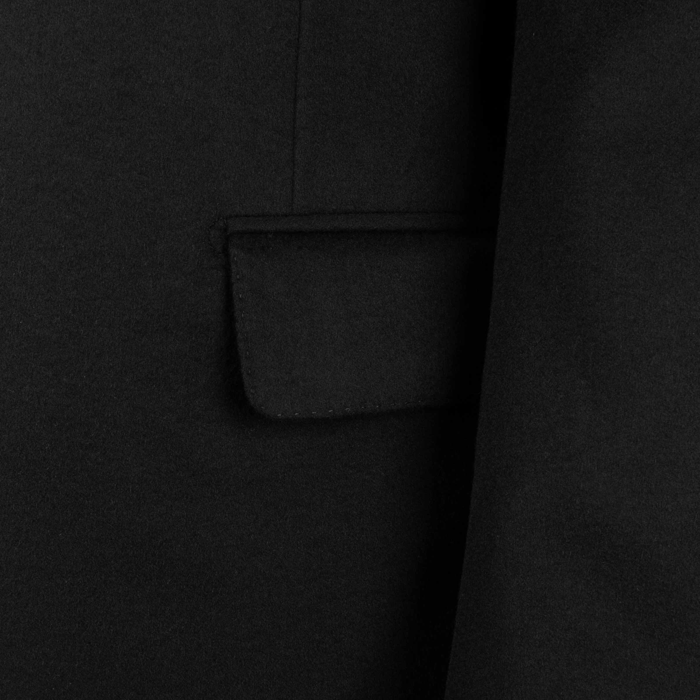 Robert Old - Black Pure Cashmere Jacket crafted with Loro Piana Fabric JACKETS Robert Old