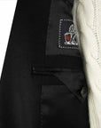 Robert Old - Black Pure Cashmere Jacket crafted with Loro Piana Fabric JACKETS Robert Old