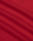 The Oban 3 button long sleeve Cashmere Polo Sweater - Chianti Red CASHMERE Robert Old