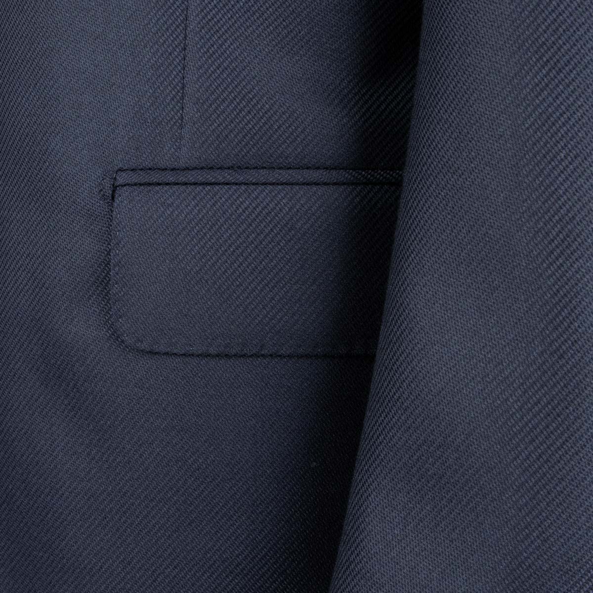 Robert Old - Navy Wool &amp; Cashmere Twill Jacket JACKETS Robert Old
