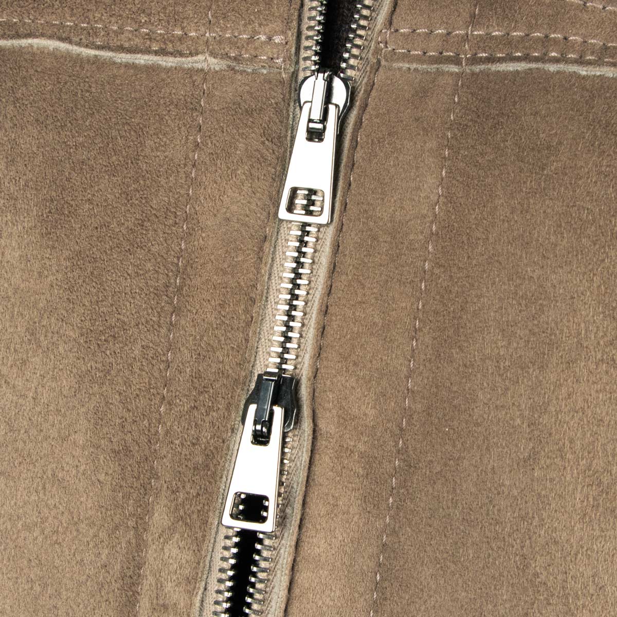 Robert Old - Stone Beige Leather Shearling Jacket LEATHERS Robert Old