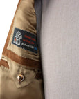 Robert Old - Vintage Vicuna Tan Cotton & Wool Corduroy Jacket Crafted In Italy JACKETS Robert Old