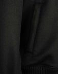 Black Pure Cashmere Water Repellent Italian Bomber Jacket BLOUSONS Robert Old