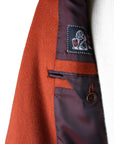 Robert Old - Red Pure Cashmere Italian Blazer JACKETS Robert Old