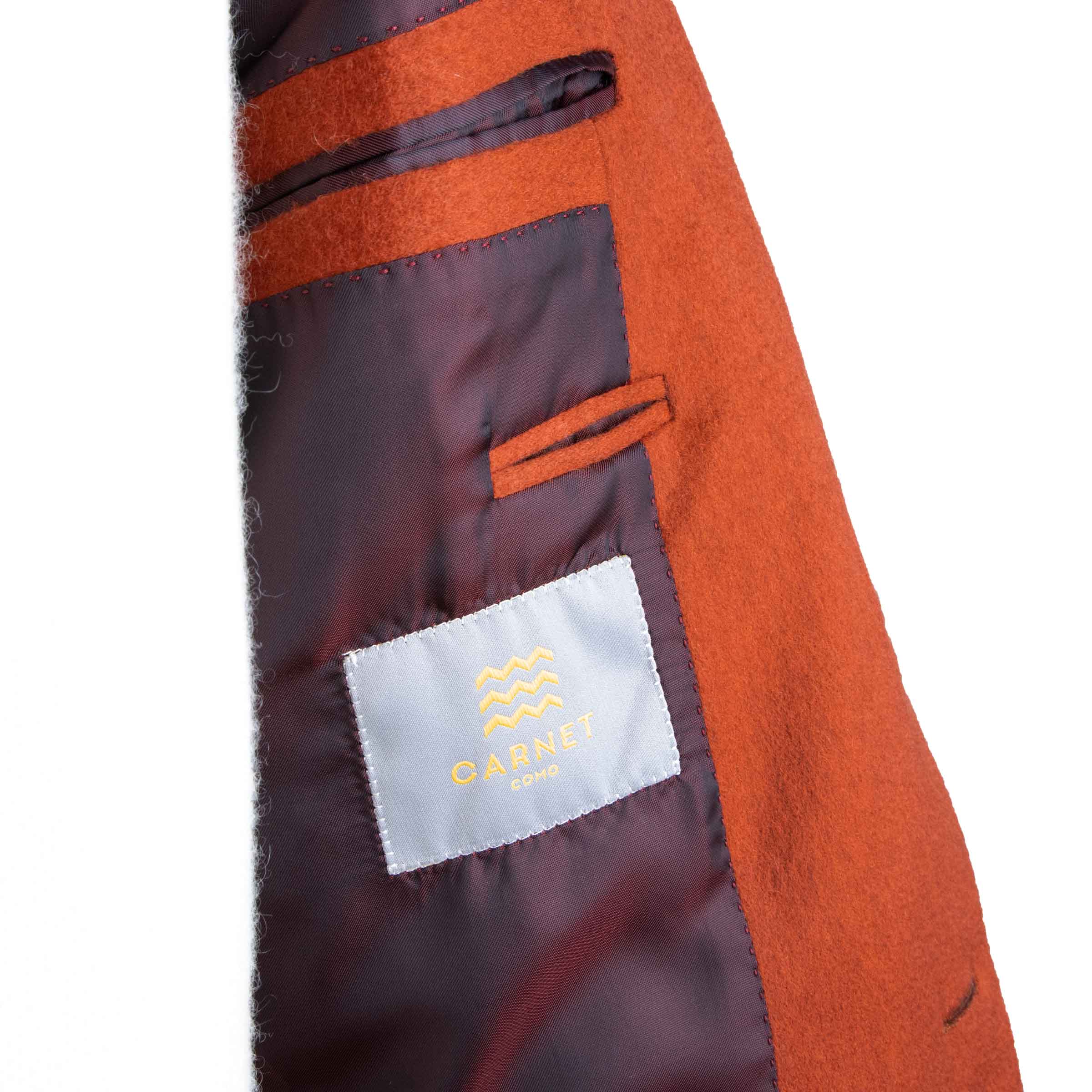 Robert Old - Red Pure Cashmere Italian Blazer JACKETS Robert Old