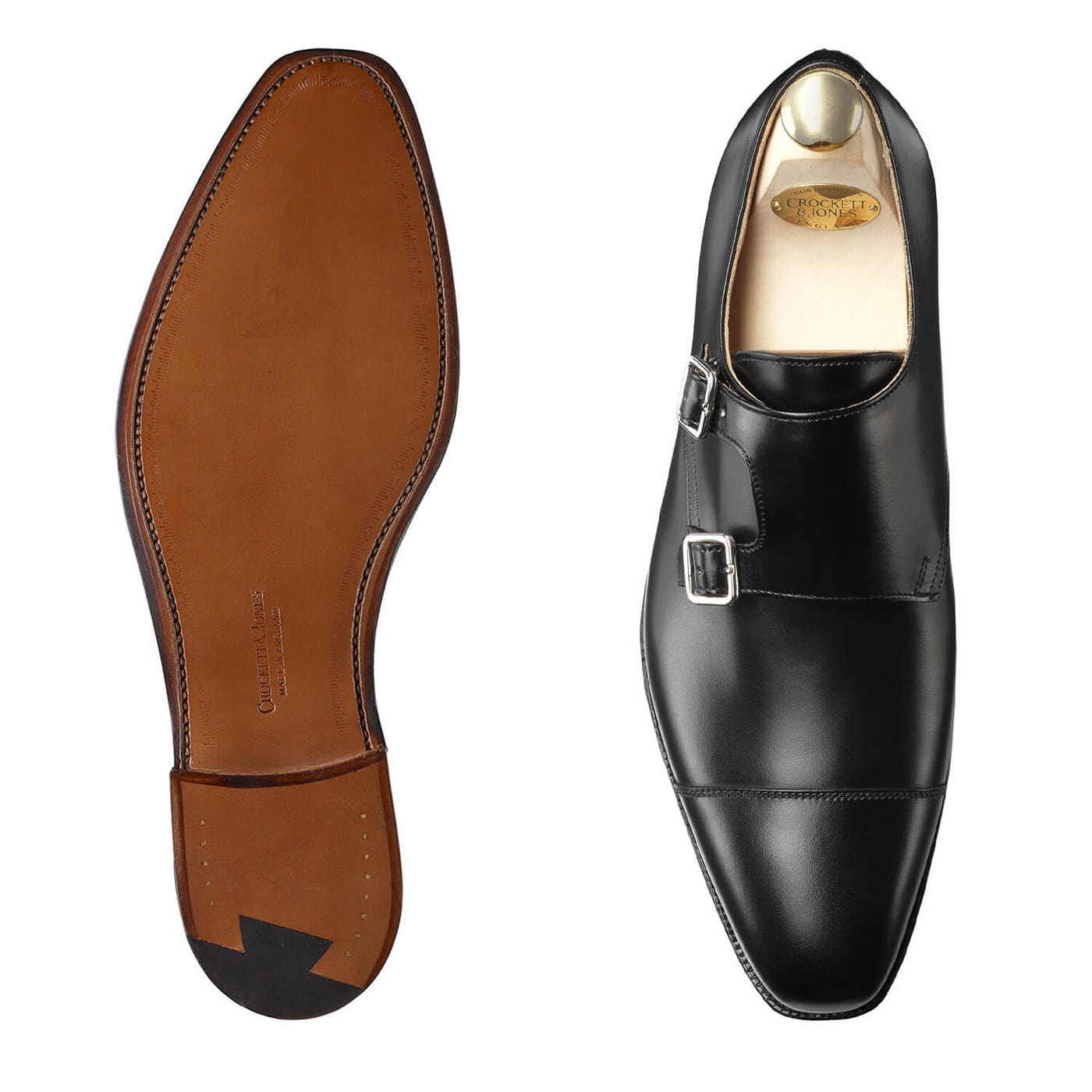 Crockett &amp; Jones - Lowndes Double Buckle Monk Shoes SHOES Crockett &amp; Jones