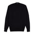 Robert Old - Dark Navy Rothesay 4ply Cable Crew Cashmere Sweater CASHMERE Robert Old