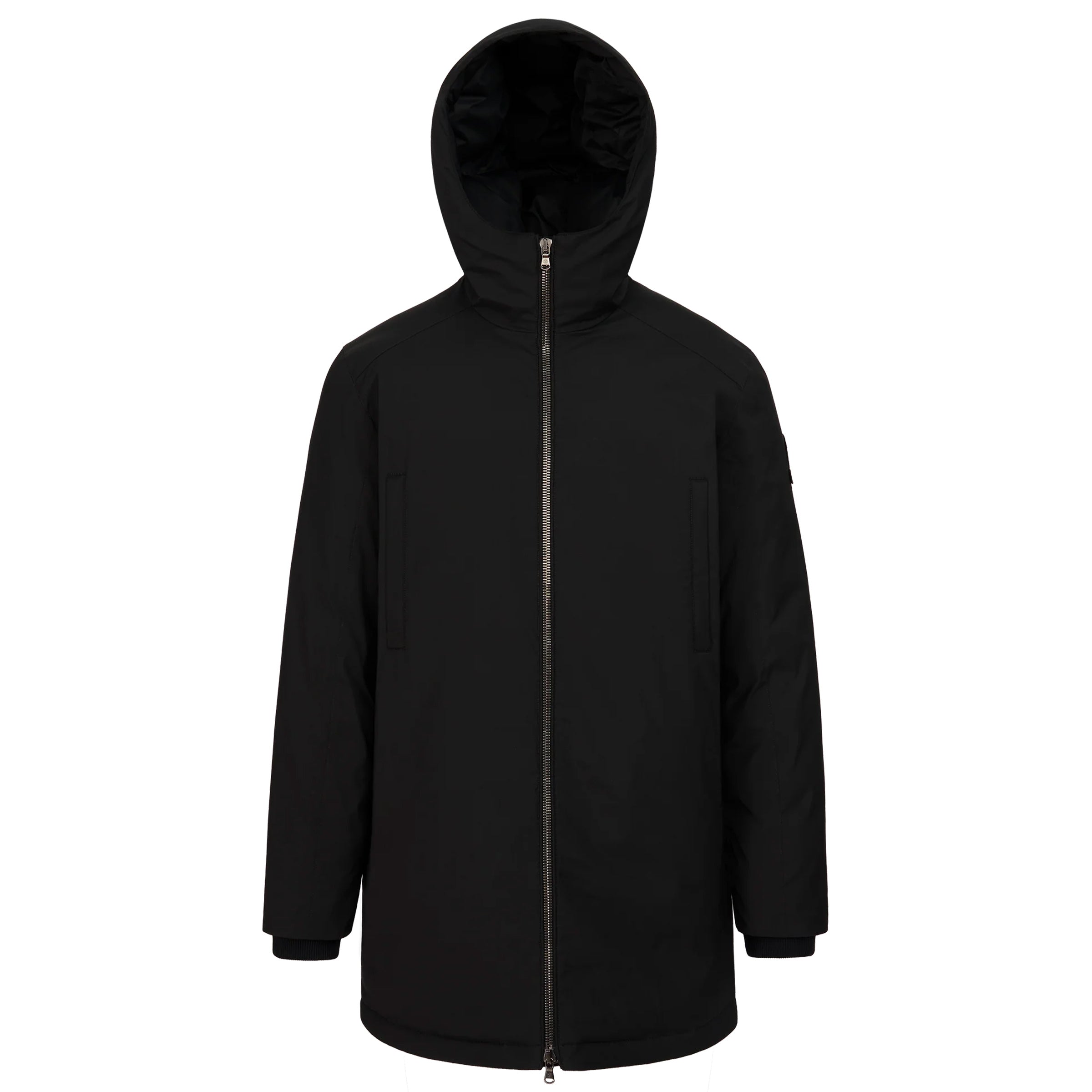 Sandbanks - Black Canford Terrace Padded Jacket BLOUSONS Sandbanks
