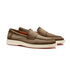 Santoni - Light Brown Suede Penny Loafer SHOES Santoni