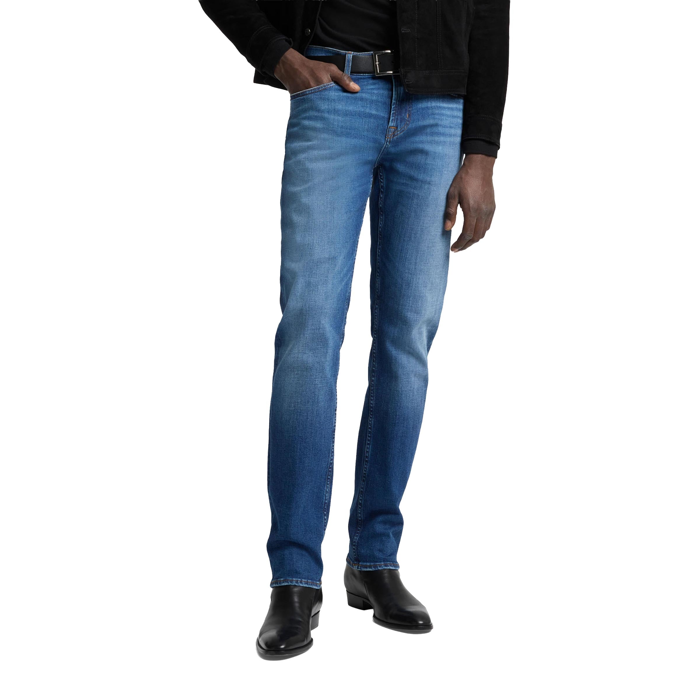7 For All Mankind - Blue Slimmy Luxe Performance Jeans JEANS 7 For All Mankind