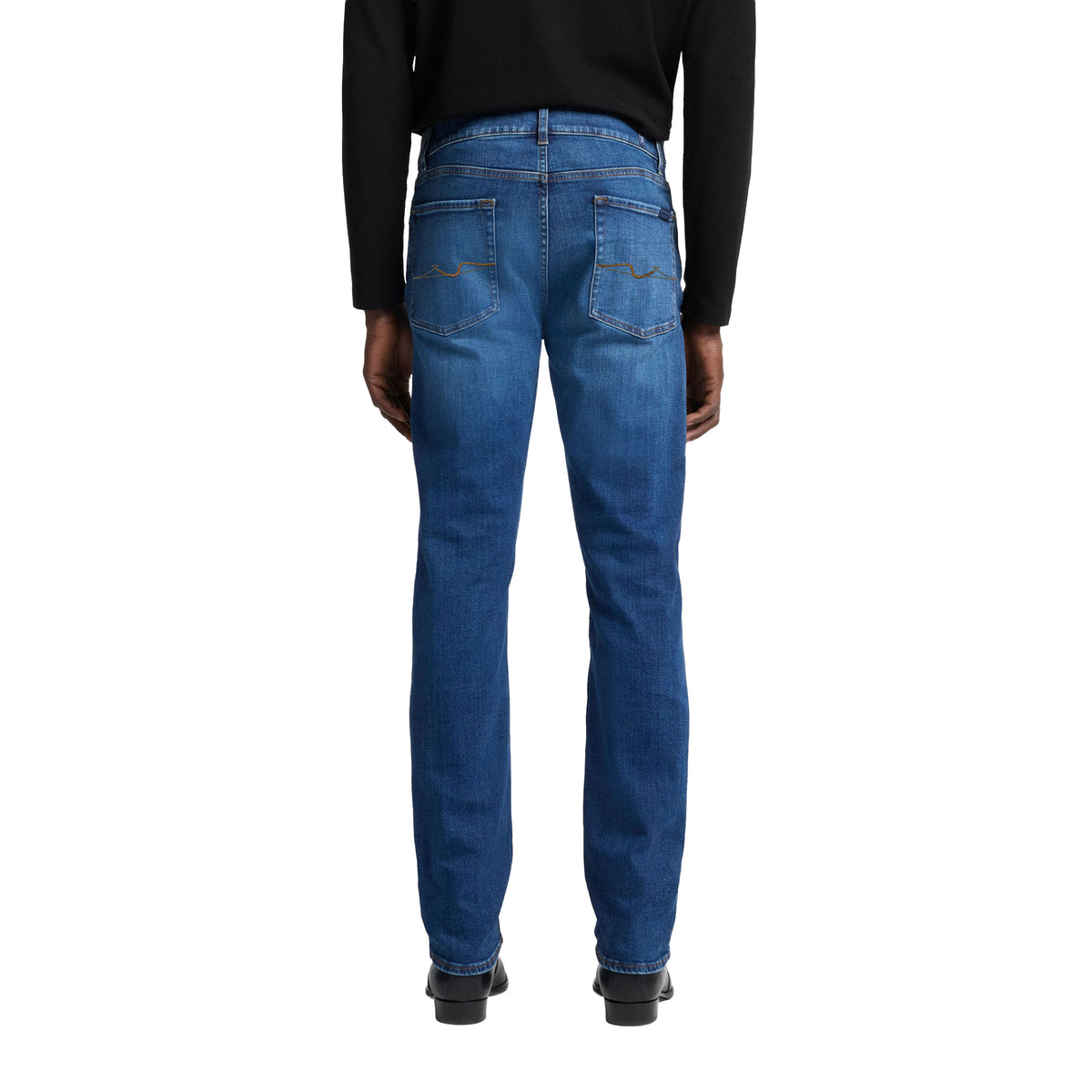 7 For All Mankind - Blue Slimmy Luxe Performance Jeans JEANS 7 For All Mankind
