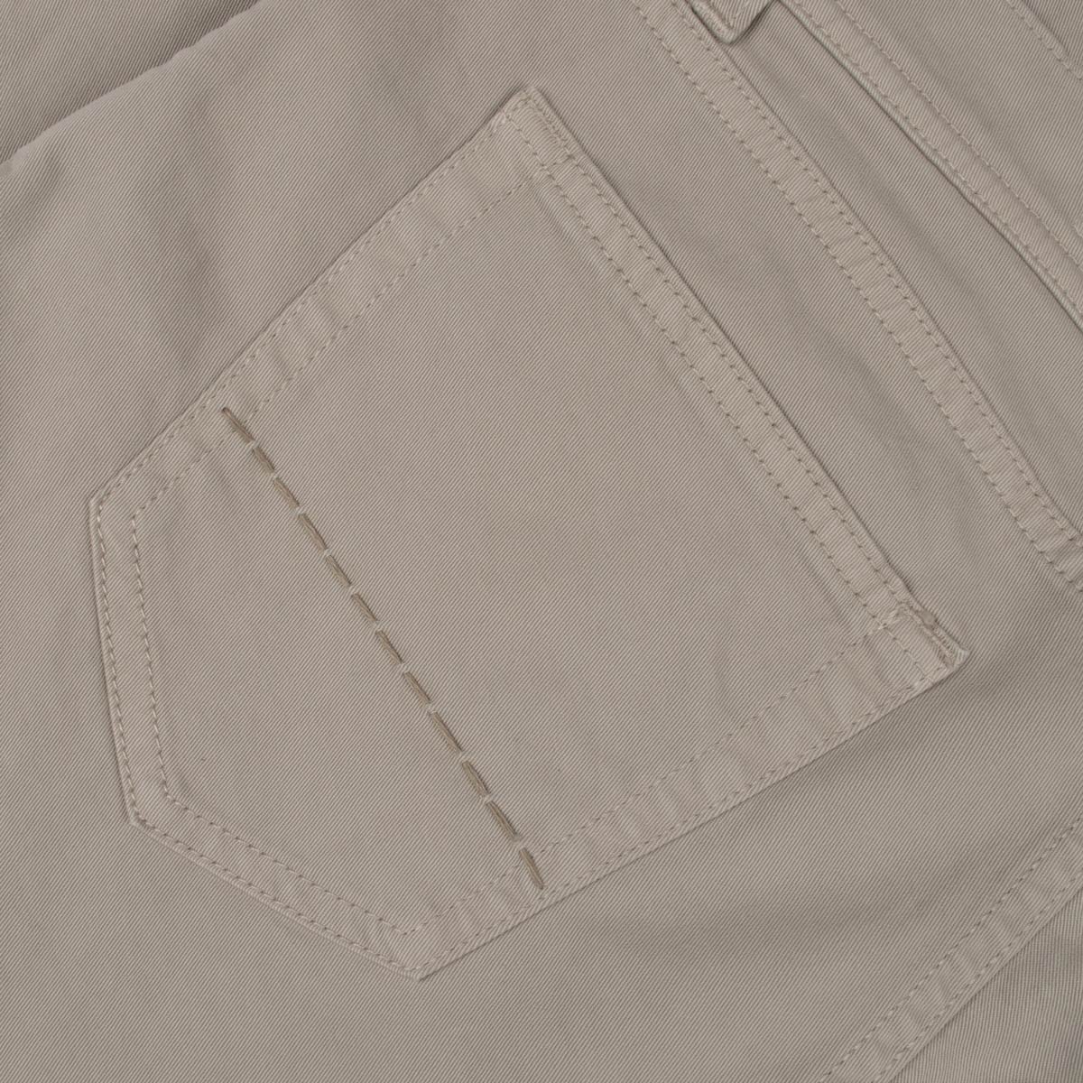 Richard J Brown - Stone Beige &#39;Milano&#39; Cotton Regular Fit Jeans JEANS Richard J Brown