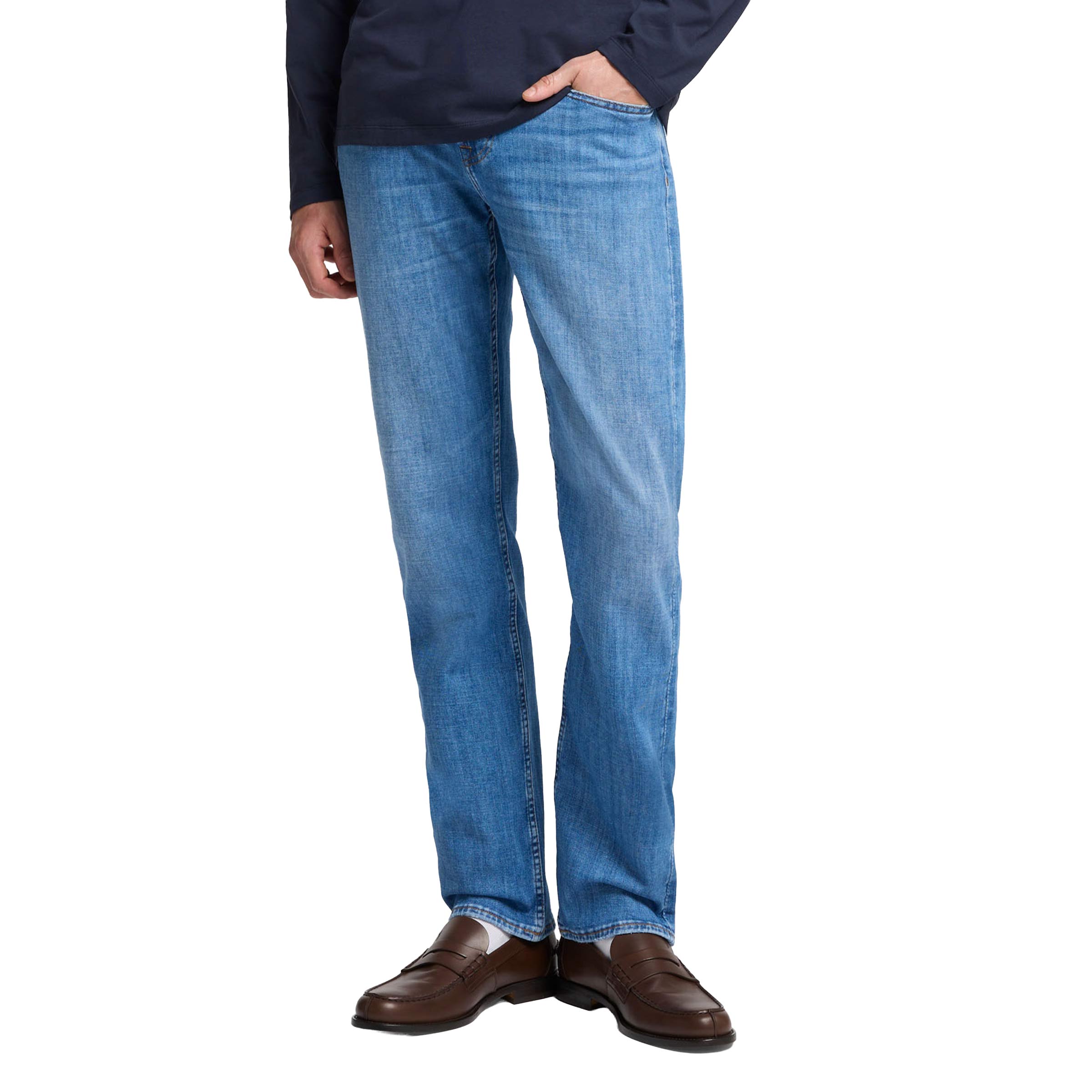 7 For All Mankind - Blue Slimmy Jazz Age Jeans JEANS 7 For All Mankind