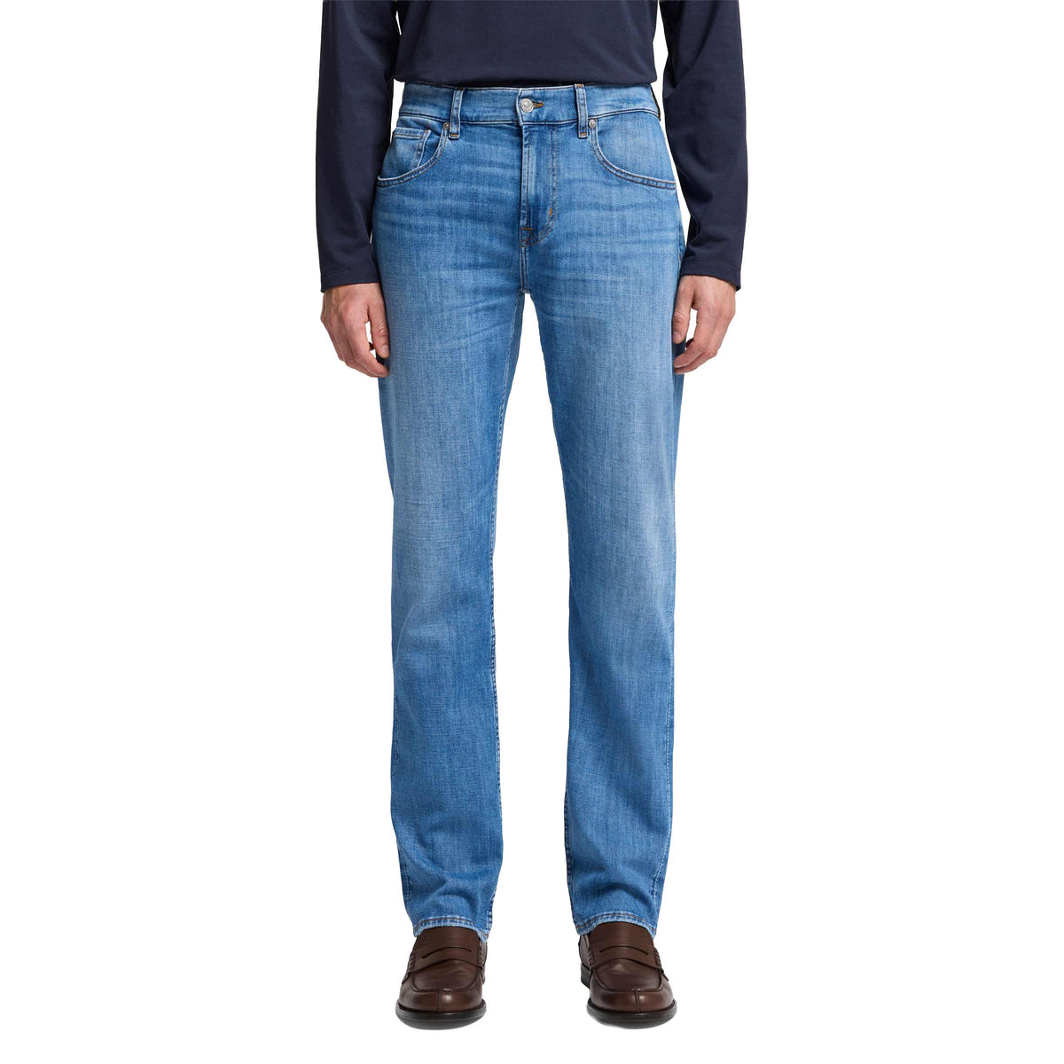 7 For All Mankind - Blue Slimmy Jazz Age Jeans JEANS 7 For All Mankind