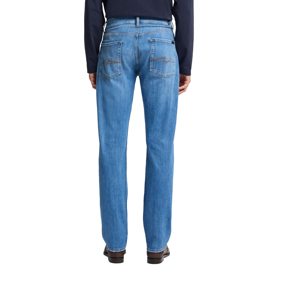 7 For All Mankind - Blue Slimmy Jazz Age Jeans JEANS 7 For All Mankind