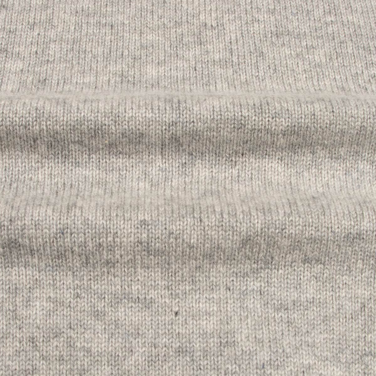 Robert Old - Brume Grey Tiree 4ply Crew Neck Cashmere Sweater