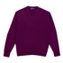 Beetroot Tobermorey 4ply V-Neck Cashmere Sweater CASHMERE Robert Old