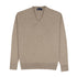 Robert Old - Stoneage Tobermorey 4ply V-Neck Cashmere Sweater CASHMERE Robert Old
