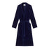Derek Rose - Navy Triton Cotton Bath Robe UNDERWEAR Derek Rose