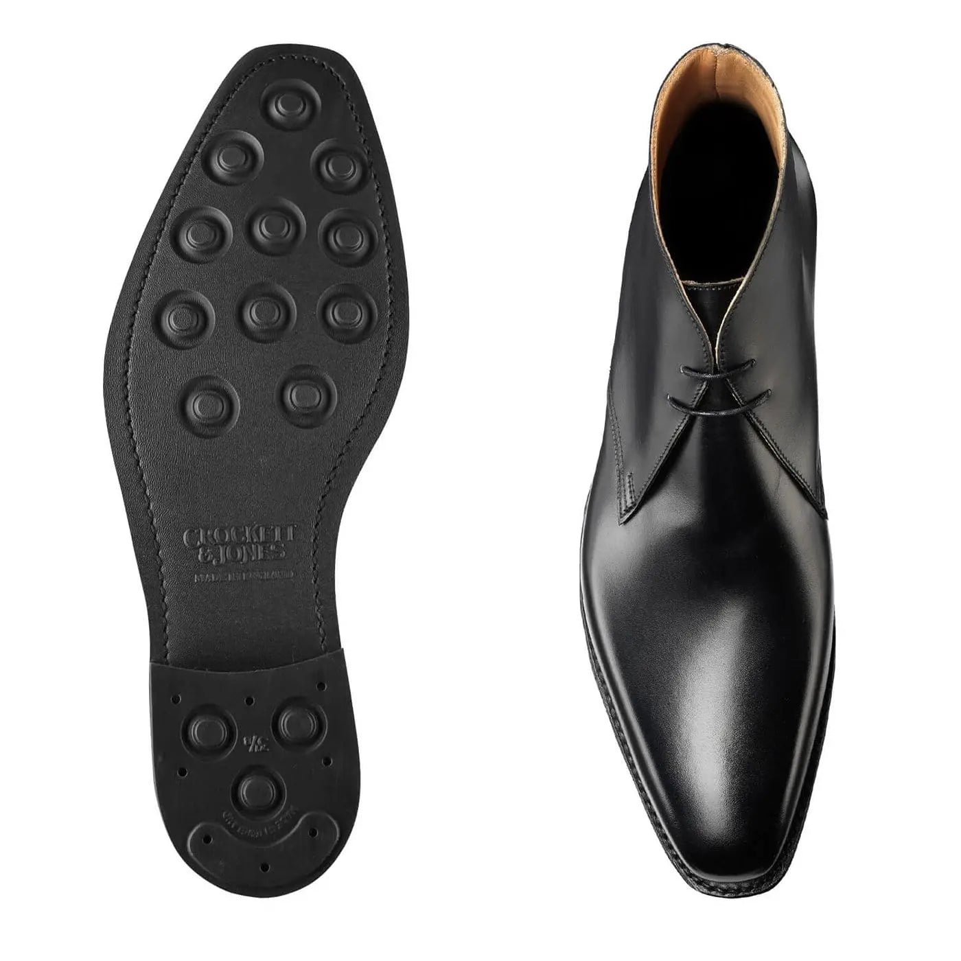 Crockett &amp; Jones - Tetbury Wax Calf Boots SHOES Crockett &amp; Jones