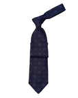 Italian three-fold Jacquard Blue Neck Tie TIES/CRAVATS Robert Old
