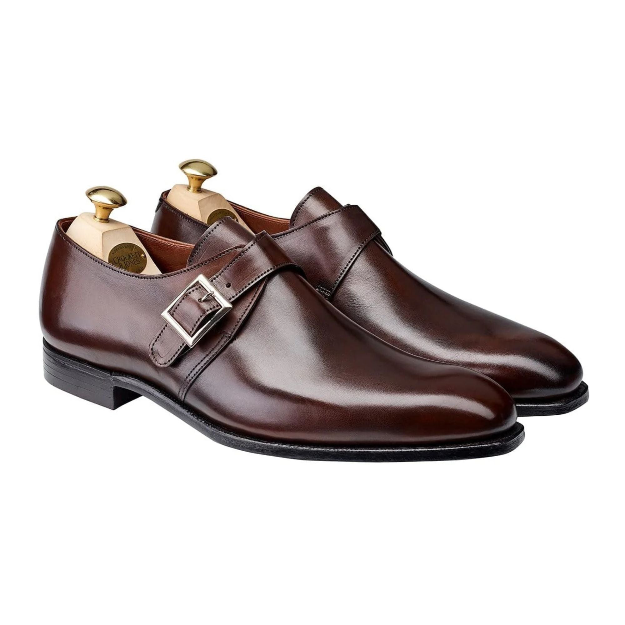 Crockett & Jones - Savile 4 Hand Grade Single Monk SHOES Crockett & Jones