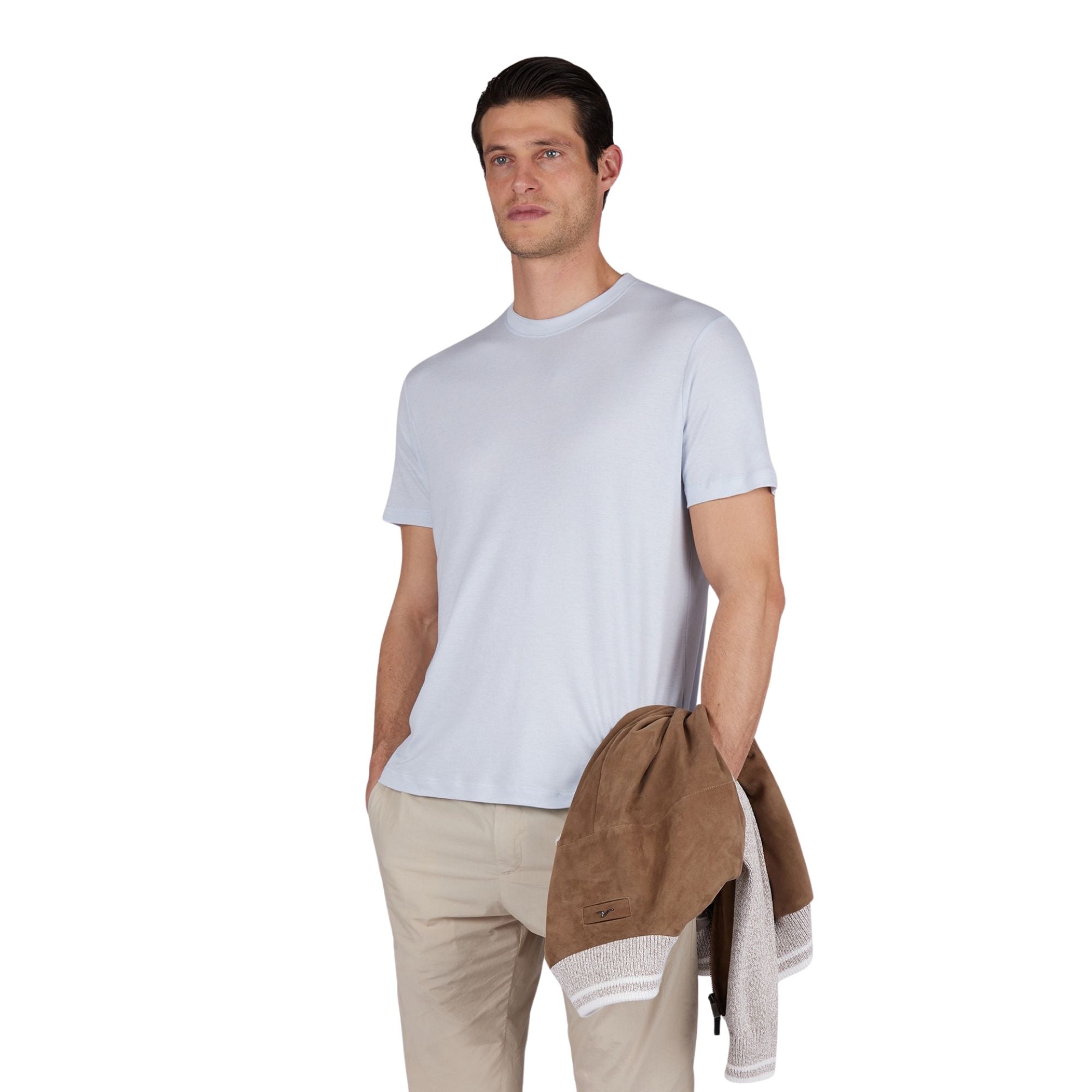 Paul & Shark - Skyride Blue X-Soft Jersey T-Shirt TEE SHIRTS Paul & Shark