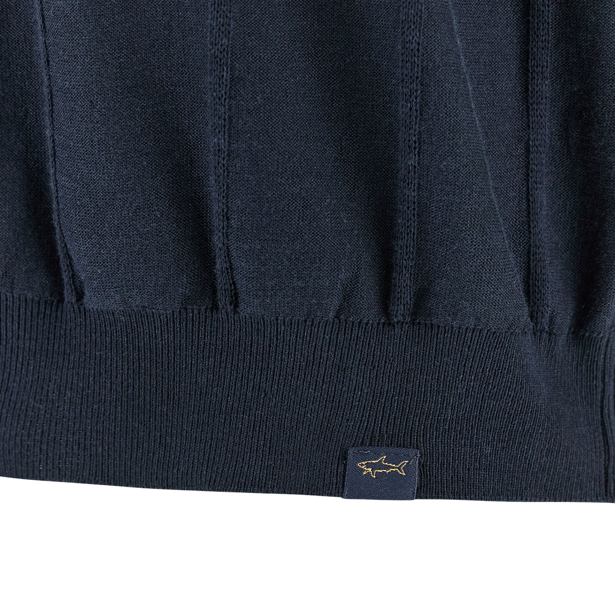 Paul &amp; Shark - Crew Neck Knit T-Shirt in Piuma Cotton TEE SHIRTS Paul &amp; Shark