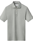 Eton - Green Filo di Scozia cotton Jacquard Polo Shirt S/S POLOS Eton