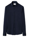 Eton - Dark Navy Filo di Scozia Jersey Slim Fit Shirt L/S SHIRTS Eton