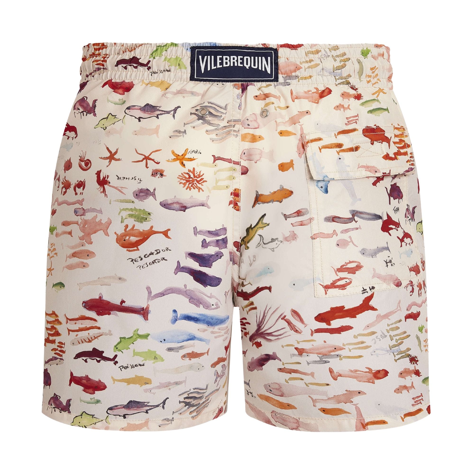 Vilebrequin - Pescador VBQ x Fabrice Hyber 'Moorea' Swim Shorts SWIMWEAR Vilebrequin